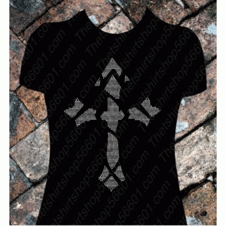 Cross Grace Rhinestone Download EPS SVG