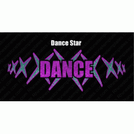 Dance Star Digital Download EPS SVG