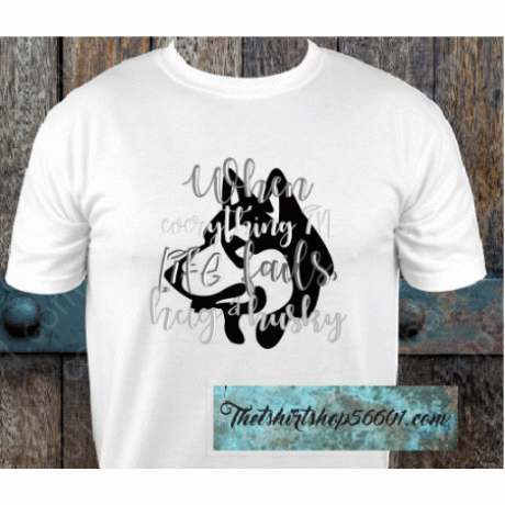 Husky Hug a Husky Gray Sublimation Digital Download