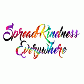 Spread Kindness Everywhere 1 Sublimation digital 