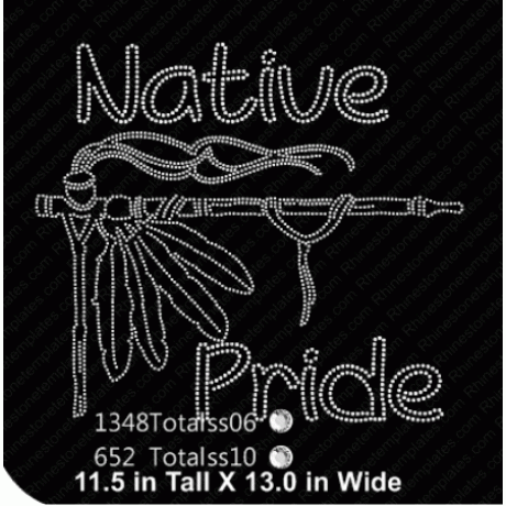 Native Pride Peace Pipe Rhinestone Digital Design Download EPS SVG Native Pride Peace Pipe Rhinestone Digital Design Download EPS SVG