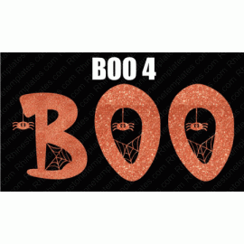 Boo 4 Digital Design EPS SVG