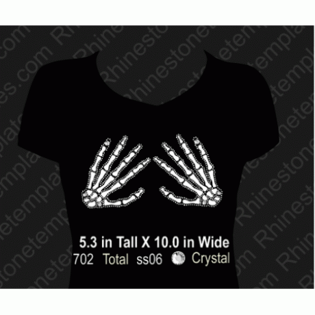 Skeleton Hands 4 Design Download EPS SVG