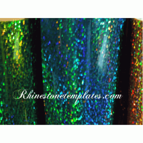 HOLOGRAM HEAT PRESS VINYL  TEAL BY THE SHEET 12x8 inch