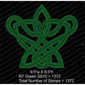 Irish Celtic 45 Rhinestone Design EPS SVG