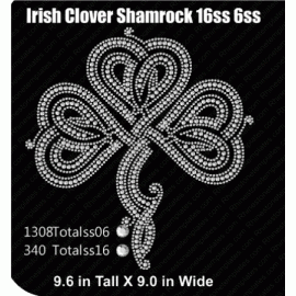 Irish Clover Shamrock Digital Design