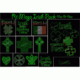 Rt Mega Irish Celtic Bundle Rhinestone Designs EPS SVG