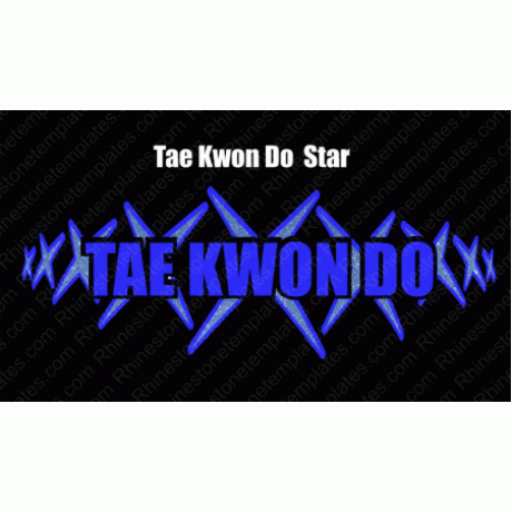 Tae Kwon Do Star Digital Download EPS SVG