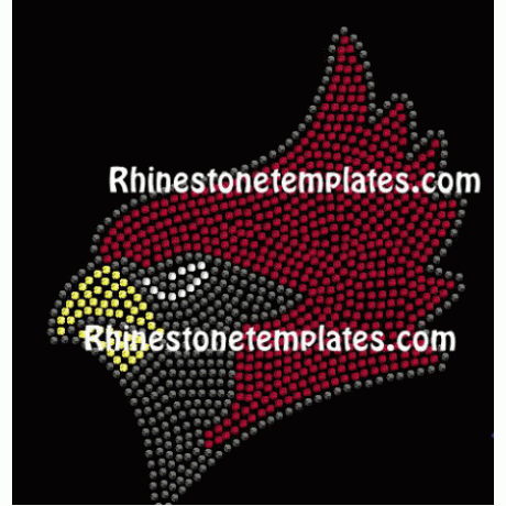 Cardinal Head Rhinestone Download EPS SVG