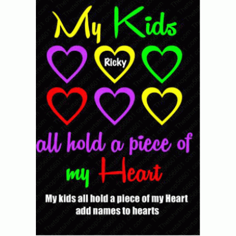 My Kids hold a piece of my Heart Download EPS SVG PLT