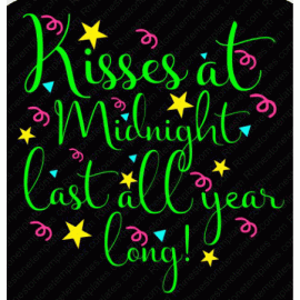 Kisses at Midnight Download EPS SVG PLT