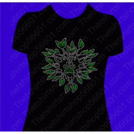 Vine Heart Paw Rhinestone Download EPS SVG