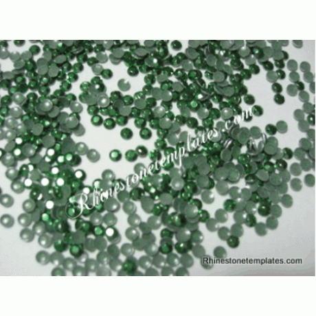 Green Rhinestuds 10ss Click here to Choose Gross Amount