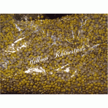 Yellow Hotfix Rhinestuds 10ss Blow out prices 25 GR