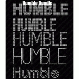 Humble Bundle Rhinestone Digital EPS SVG