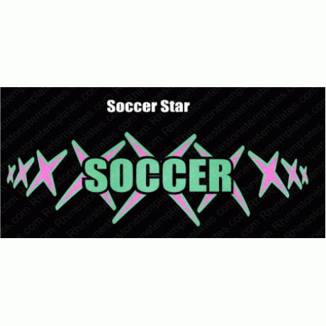Soccer Star Digital Download EPS SVG