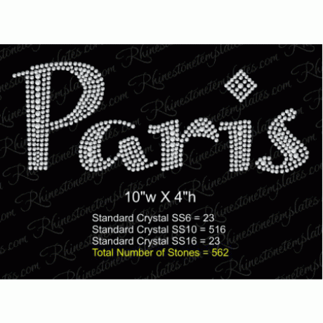 Paris Rhinestone Download EPS SVG