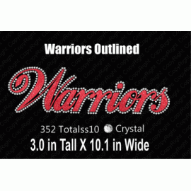 Warriors Outline Download EPS SVG PLT