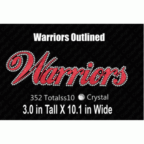 Warriors Outline Download EPS SVG PLT
