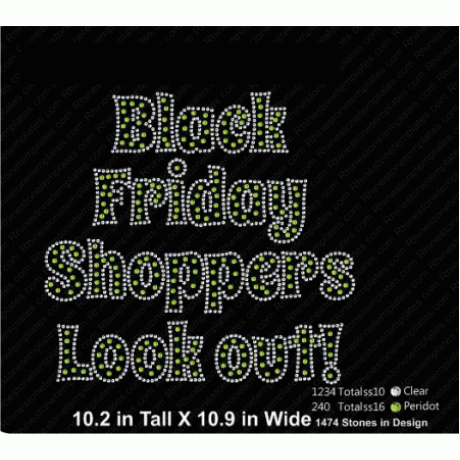 Black Friday Shoppers Look out fill Rhinestone Download EPS SVG Black Friday Shoppers Look out fill Rhinestone Download EPS SVG