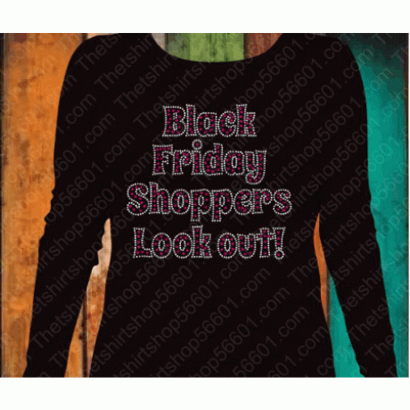Black Friday Shoppers Look out fill Rhinestone Download EPS SVG Black Friday Shoppers Look out fill Rhinestone Download EPS SVG
