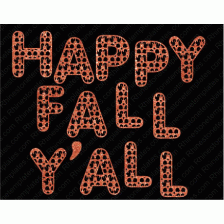 Happy Fall Yall Squirrel Digital Design EPS SVG