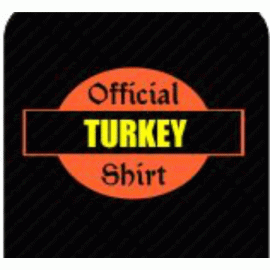 Official Turkey T-Shirt Transfer
