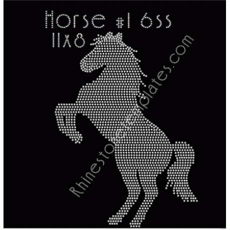 Horse #1 6ss Rhinestone Download EPS SVG