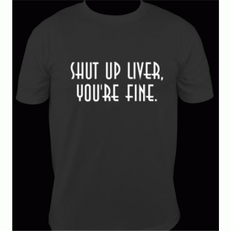 Shut up Liver your Fine V Design Download EPS SVG