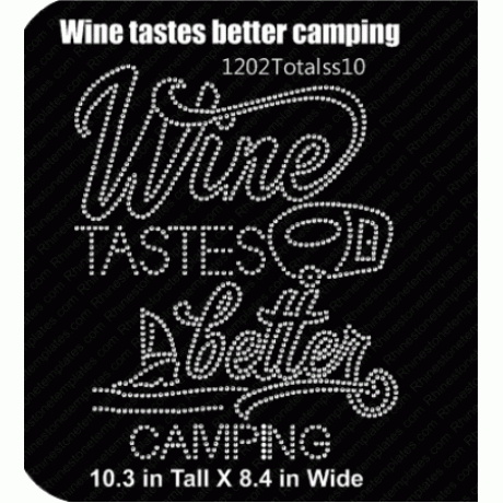 Wine Tastes Better Camping Digital Download Design EPS SVG Wine Tastes Better Camping Digital Download Design EPS SVG